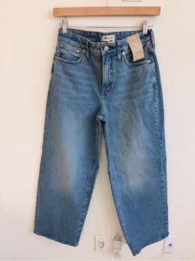 Madewell Light Blue Wide Leg Jeans